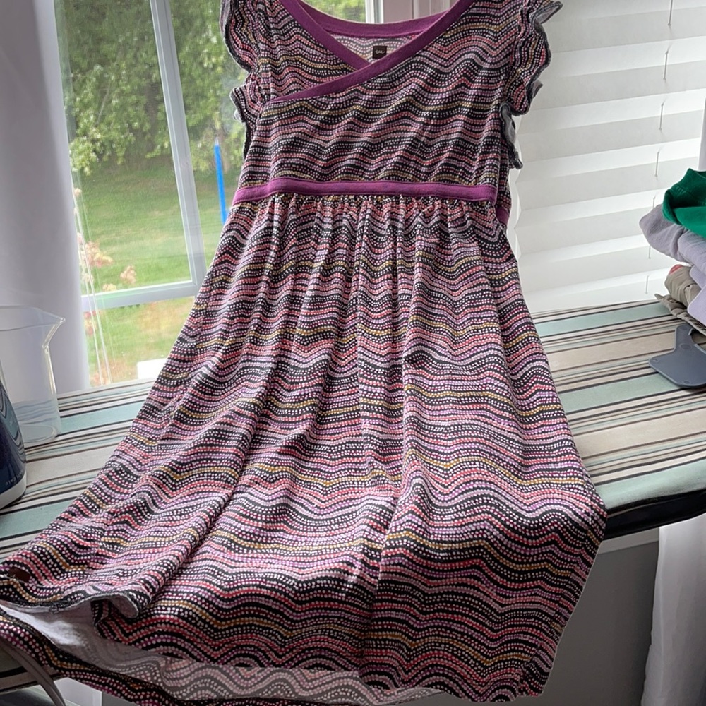 Tea brand girls dress. EUC. No rips stains tears